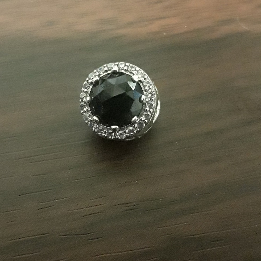 Radiant black crystal for witches black magic